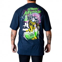 Polera Dr. Strain manga corta azul marino