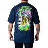 T-shirt Dr. Strain navy blue short sleeve