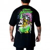 Polera Manga Corta Negra Dr Strain
