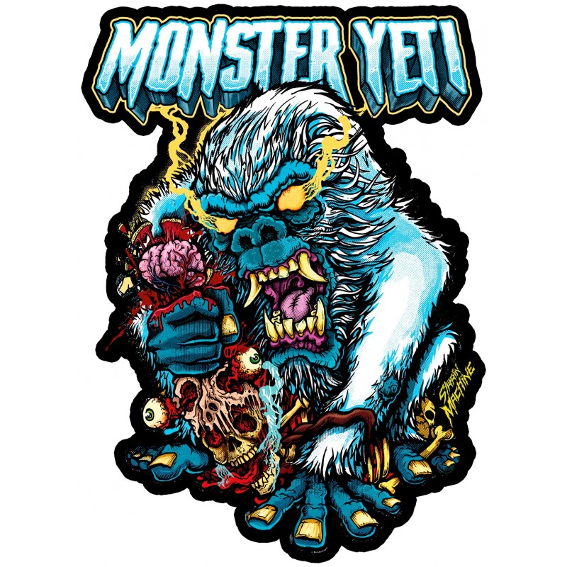 Sticker Monster Yeti