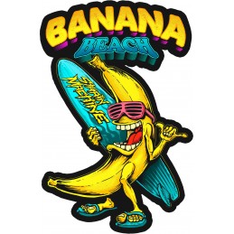 Sticker Banana Beach