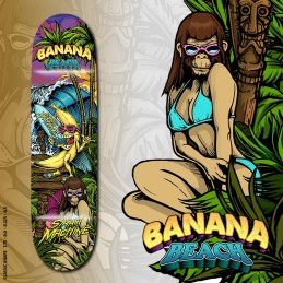 Tabla Skate Banana Beach...