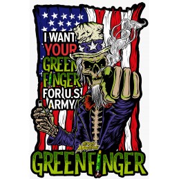 Sticker Green Finger