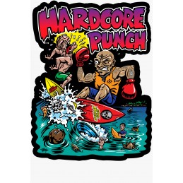 Sticker Hardcore Punch
